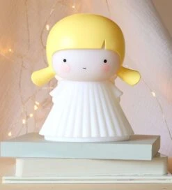 A Little Lovely Company Lamp - 13 Cm - Angel - Wit 7 A Little Lovely Company Lamp - 13 Cm - Angel - Wit -Baby Spullen Winkel CA976 3