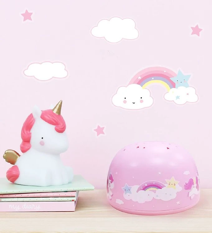 A Little Lovely Company Projectielamp - 14x9 - Unicorn 5 A Little Lovely Company Projectielamp - 14x9 - Unicorn - Afbeelding 5