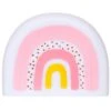 A Little Lovely Company Nachtlamp - 21 Cm - Rainbow - Wit/Roze