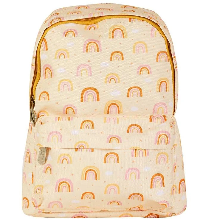 A Little Lovely Company Kleuterrugzak - Regenbogen - Geel 1 A Little Lovely Company Kleuterrugzak - Regenbogen - Geel