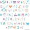 A Little Lovely Company Kids ABC Illustration Pack Pastel