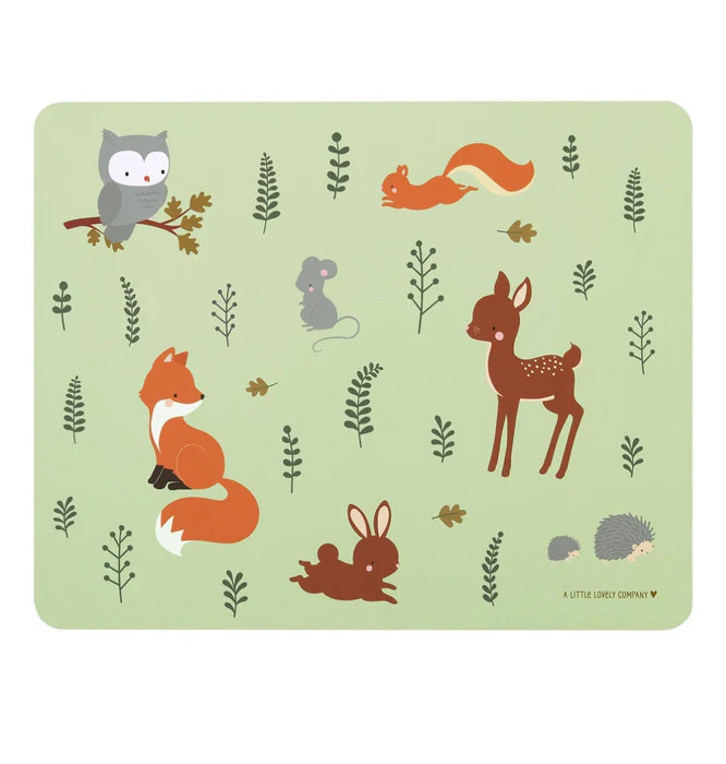 A Little Lovely Company Placemat Bosvriendjes 1 A Little Lovely Company Placemat Bosvriendjes