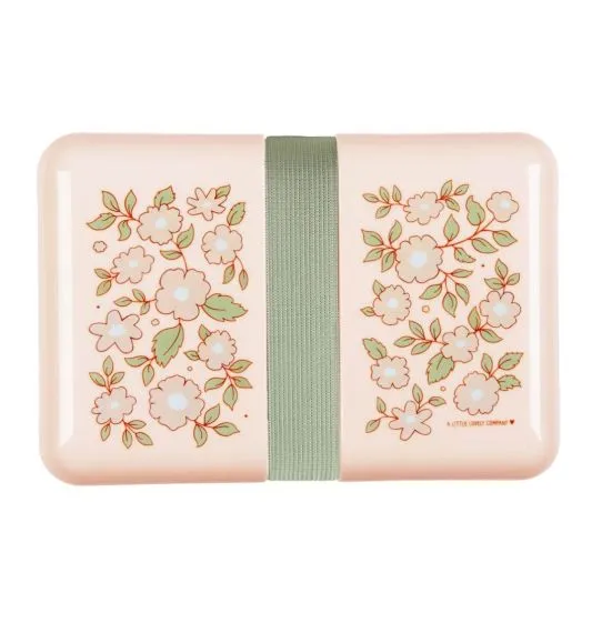 A Little Lovely Company Lunch Box Bloesems Roze