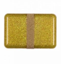 A Little Lovely Company Lunchbox Glitter GOLD