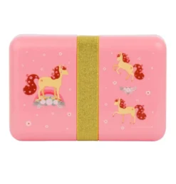 A Little Lovely Company Lunchbox Paard + Gratis Stickers