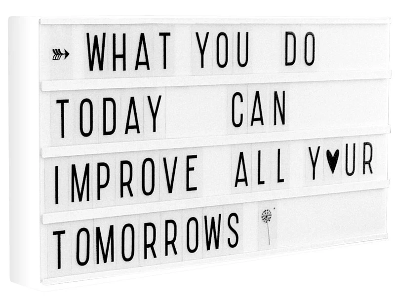 A Little Lovely Company Light Box XL Wit